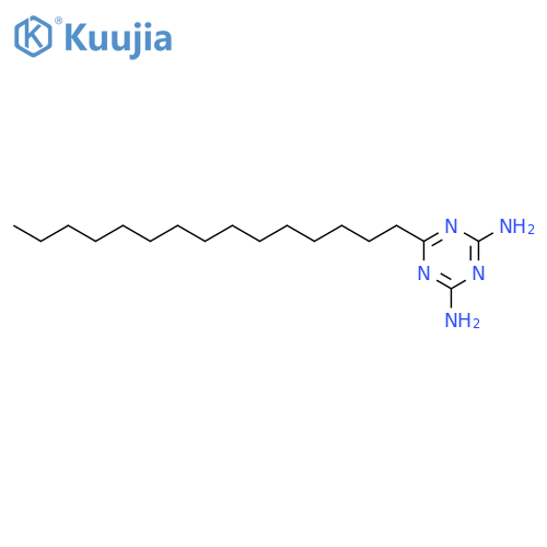 1,3,5-Triazine-2,4-diamine,6-pentadecyl- structure