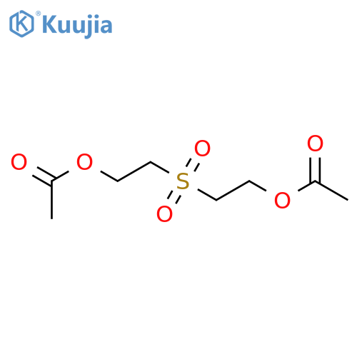 Ethanol,2,2'-sulfonylbis-, diacetate (9CI) structure