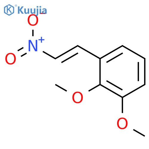 1,2-dimethoxy-3-(2-nitroethenyl)benzene structure