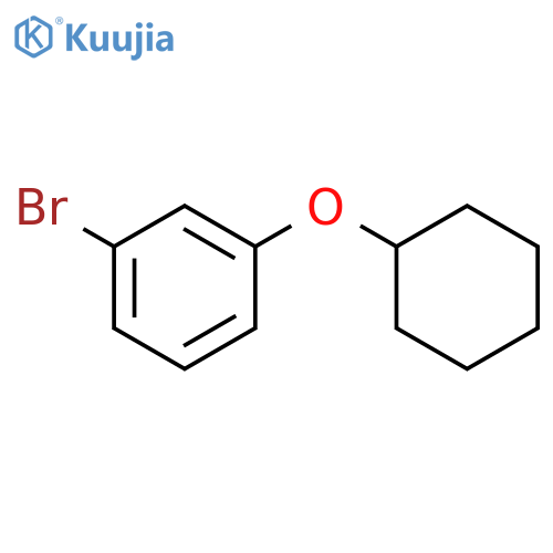 1-bromo-3-(cyclohexyloxy)benzene structure
