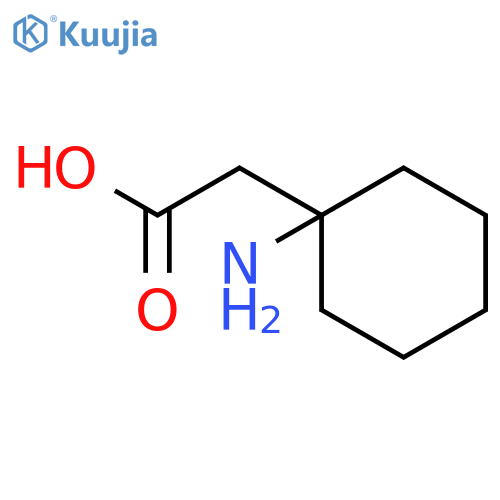 2-(1-aminocyclohexyl)acetic acid structure
