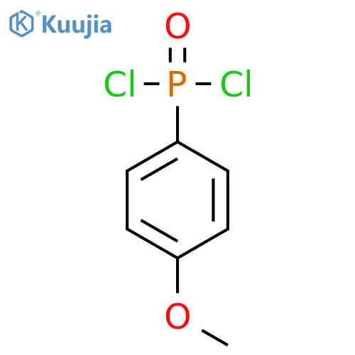 4-Methoxyphenylphosphonic Dichloride structure