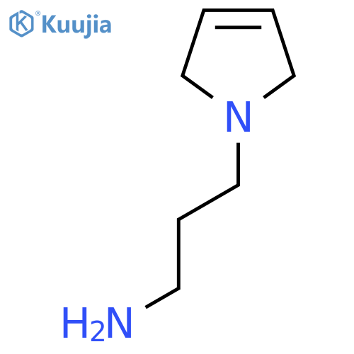3-(2,5-dihydro-1H-pyrrol-1-yl)propan-1-amine structure
