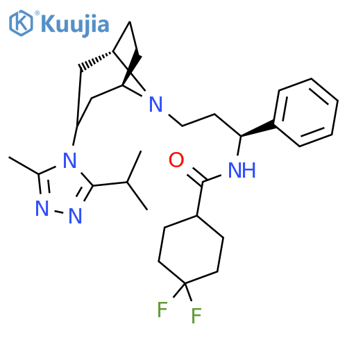Maraviroc structure