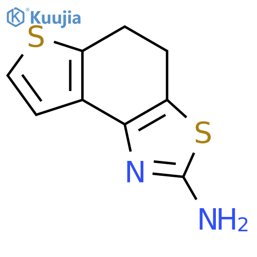 4,5-Dihydrothieno[3,2-e][1,3]benzothiazol-2-amine structure
