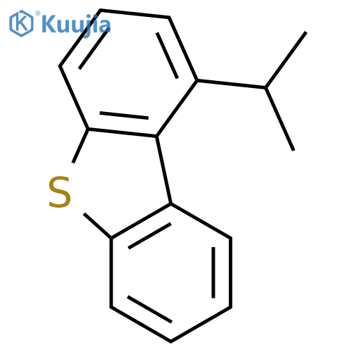 Dibenzothiophene, (1-methylethyl)- structure