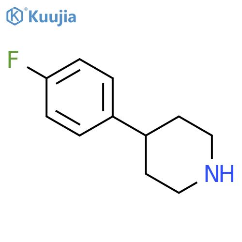 4-(4-Fluorophenyl)piperidine structure
