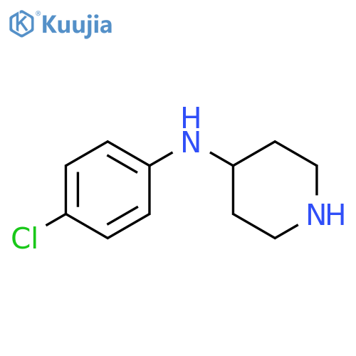 N-(4-chlorophenyl)piperidin-4-amine structure
