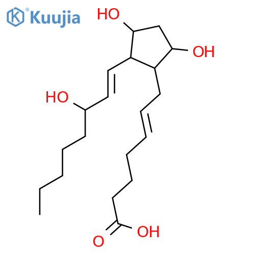 Prosta-5,13-dien-1-oicacid, 9,11,15-trihydroxy-, (5Z,9a,11a,13E,15R)- structure