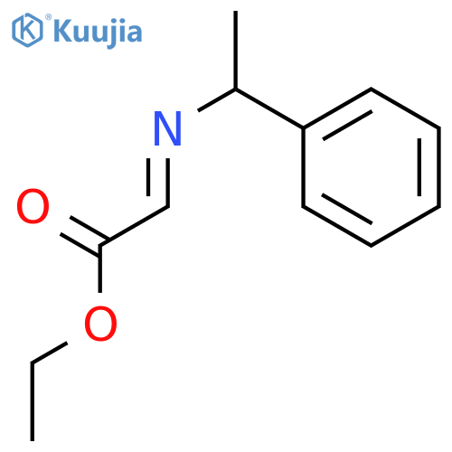 Ethyl D-(α-Methylbenzylimino)acetate structure