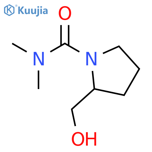(S)-2-(Hydroxymethyl)-N,N-dimethylpyrrolidine-1-carboxamide structure