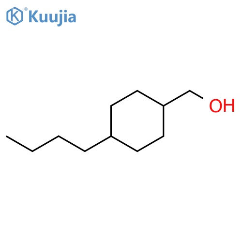 (4-butylcyclohexyl)methanol structure