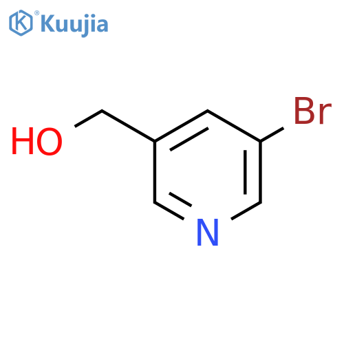 (5-bromopyridin-3-yl)methanol structure