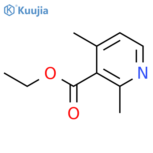 ethyl 2,4-dimethylpyridine-3-carboxylate structure