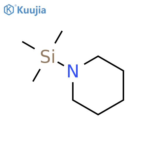 Trimethylsilylpiperidine structure