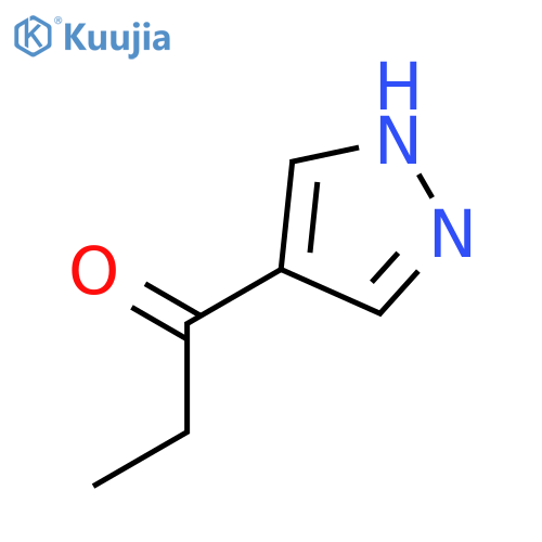 1-(1H-Pyrazol-4-yl)propan-1-one structure