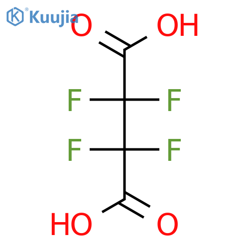 Tetrafluorosuccinic acid structure