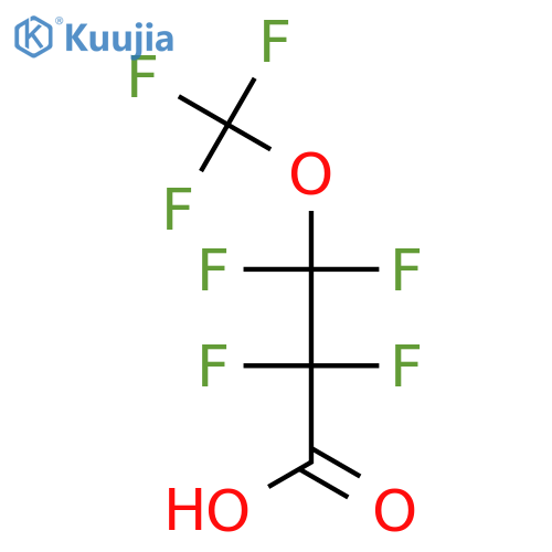 Perfluoro-3-methoxypropanoic Acid structure