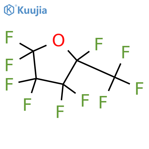 Furan, 2,2,3,3,4,4,5-heptafluorotetrahydro-5-(trifluoromethyl)- structure