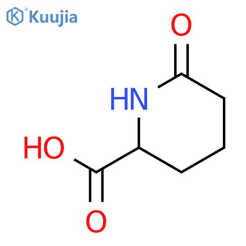 6-hydroxy-2,3,4,5-tetrahydropyridine-2-carboxylic acid structure