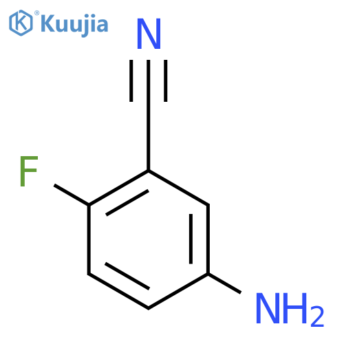 5-amino-2-fluorobenzonitrile structure