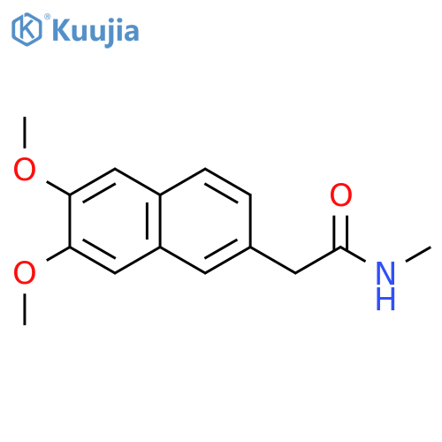 2-(6,7-dimethoxynaphthalen-2-yl)-N-methylacetamide structure