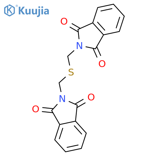 1H-Isoindole-1,3(2H)-dione, 2,2'-[thiobis(methylene)]bis- structure