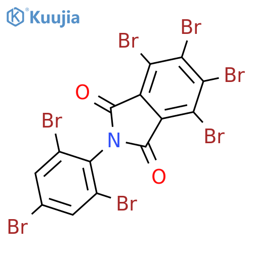 4,5,6,7-tetrabromo-2-(2,4,6-tribromophenyl)-1H-isoindole-1,3(2H)-dione structure