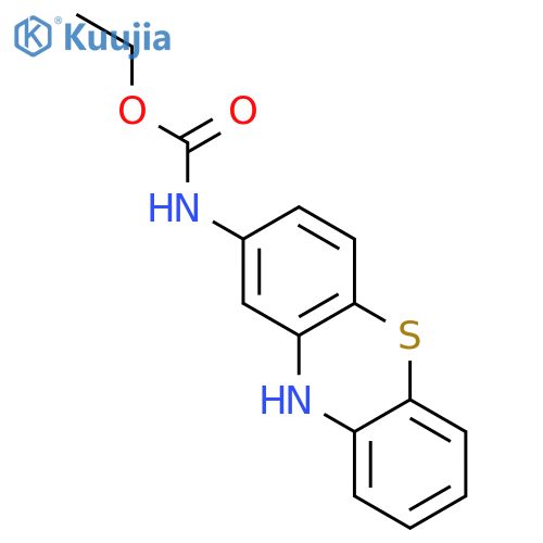 Ethyl Phenothiazine-2-carbamate structure