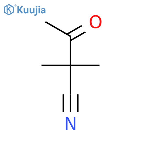 2,2-Dimethyl-3-oxobutanenitrile structure