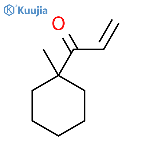 1-(1-methylcyclohexyl)prop-2-en-1-one structure