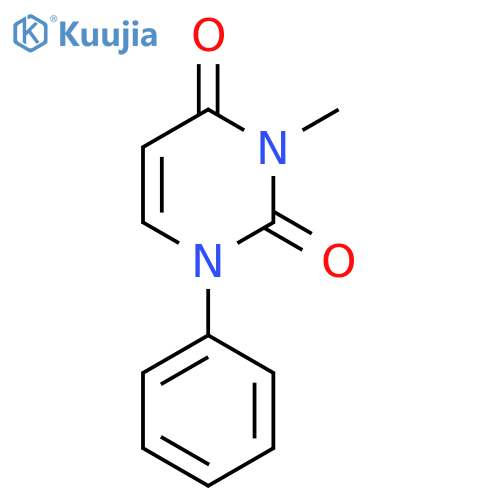 3-Methyl-1-phenyluracil structure