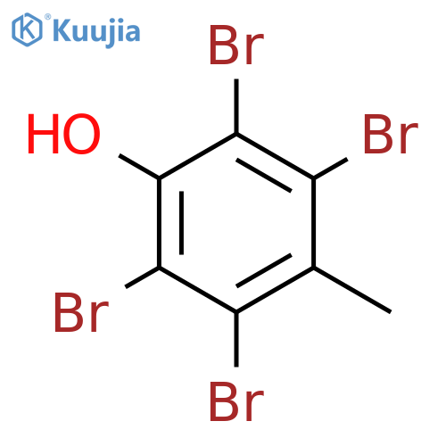 2,3,5,6-Tetrabromo-4-methylphenol structure
