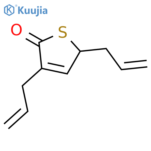 2(5H)-Thiophenone, 3,5-di-2-propenyl- structure