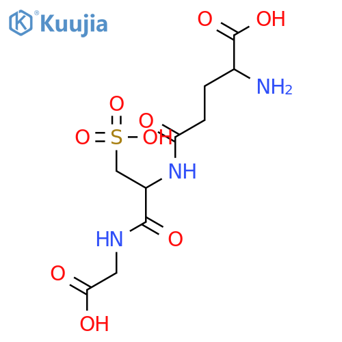 Glutathionesulfonic acid structure