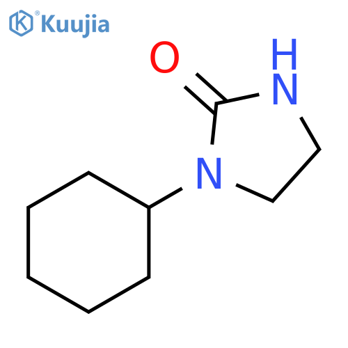 1-cyclohexylimidazolidin-2-one structure