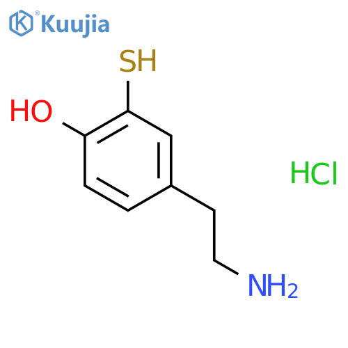 3-Mercaptotyramine Hydrochloride structure