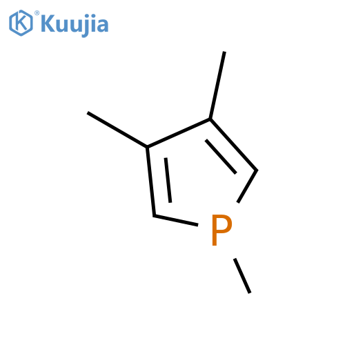 1,3,4-trimethyl-1H-phosphole structure