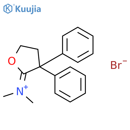 Dihydro-N,N-dimethyl-3,3-diphenyl-2(3H)-furaniminium BromideDISCONTINUED SEE D479500 structure