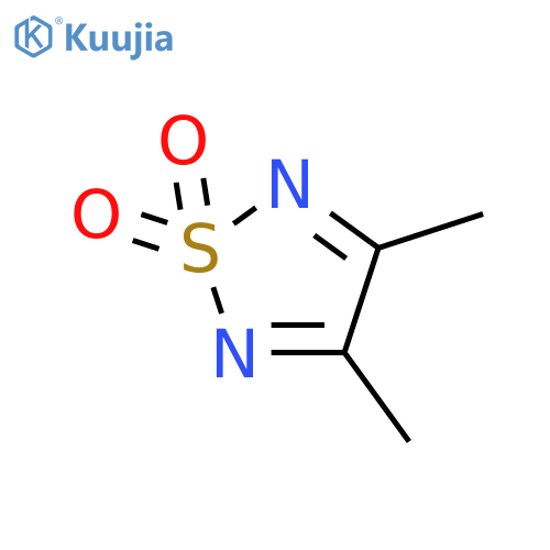 3,4-Dimethyl-1,2,5-thiadiazole 1,1-dioxide structure