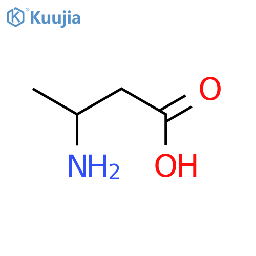 (3S)-3-aminobutanoic acid structure