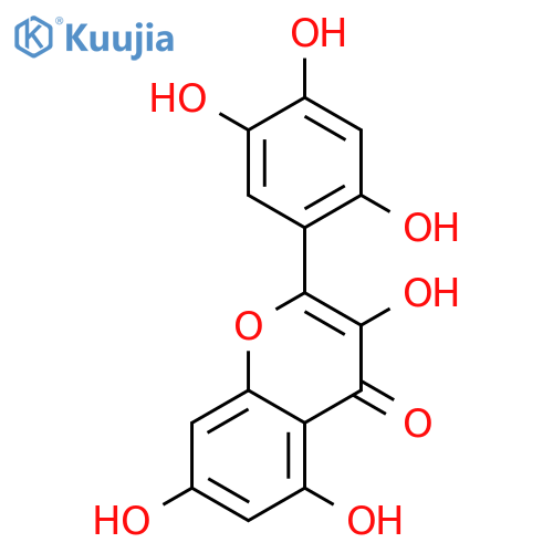 2',3,4',5,5',7-Hexahydroxyflavone structure