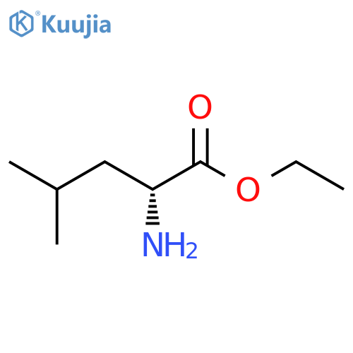 D-Leucine, ethyl ester structure