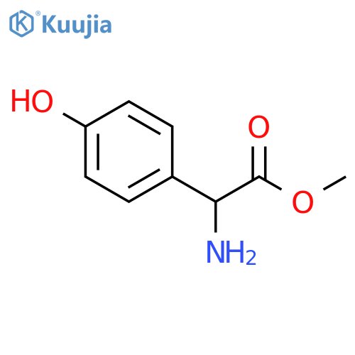 Methyl D-(-)-4-Hydroxy-phenylglycinate structure