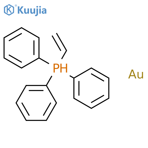 Ethenyl(triphenyl)phosphanium;gold structure