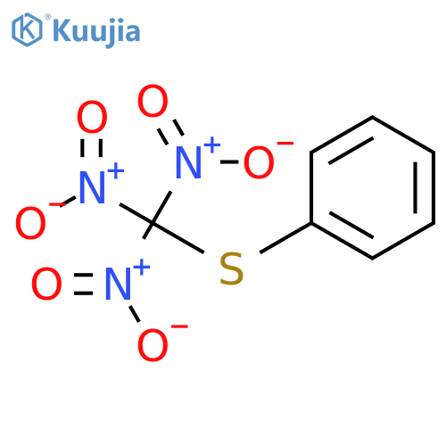 Benzene, [(trinitromethyl)thio]- structure