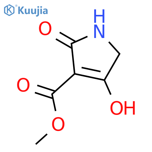 4-Hydroxy-2-oxo-2,5-dihydro-1H-pyrrole-3-carboxylic Acid Methyl Ester structure