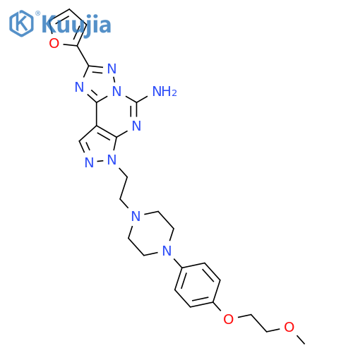 Preladenant structure