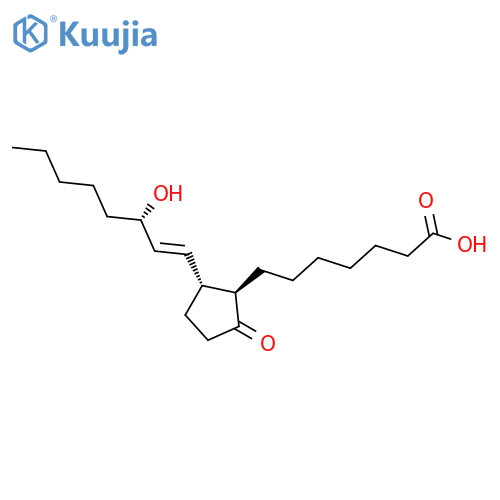 Prost-13-en-1-oic acid,15-hydroxy-9-oxo-, (13E,15S)- structure