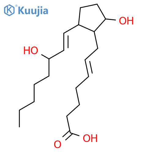 Prosta-5,13-dien-1-oicacid, 9,15-dihydroxy-, (5Z,9b,13E,15S)- (9CI) structure